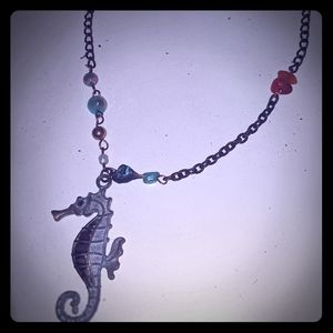Jewel of the seahorse necklace